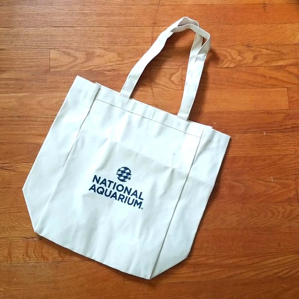 National Aquarium canvas tote